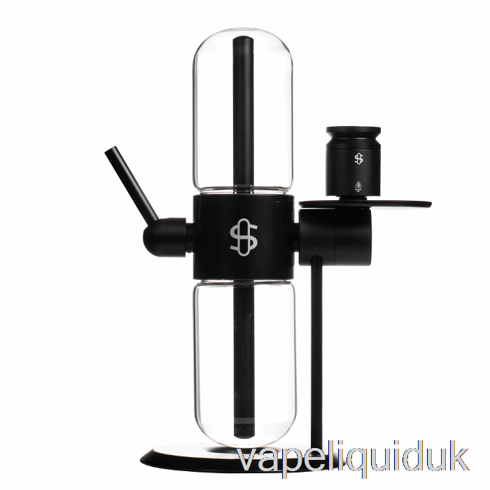 Stundenglass Glass Gravity Infuser Black Vape Liquid
